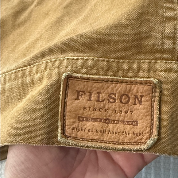 Filson Tan Utility Jacket - Picture 7 of 8